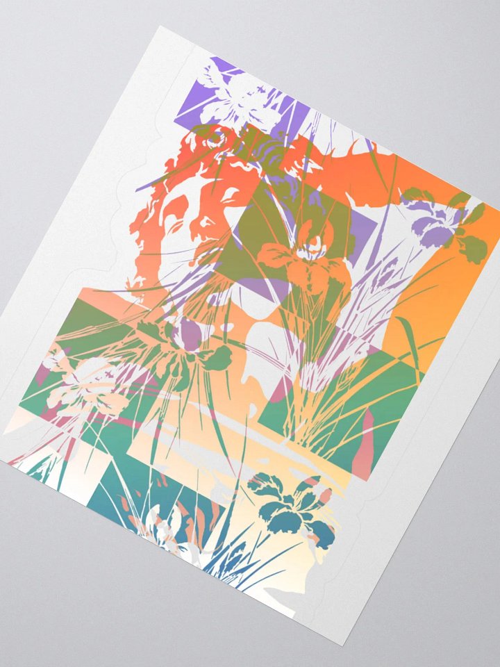 Sticker - Sunrise Michelangelo on Irises product image (2)