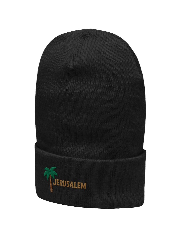 Jerusalem Palm Cuffed Beanie product image (2)
