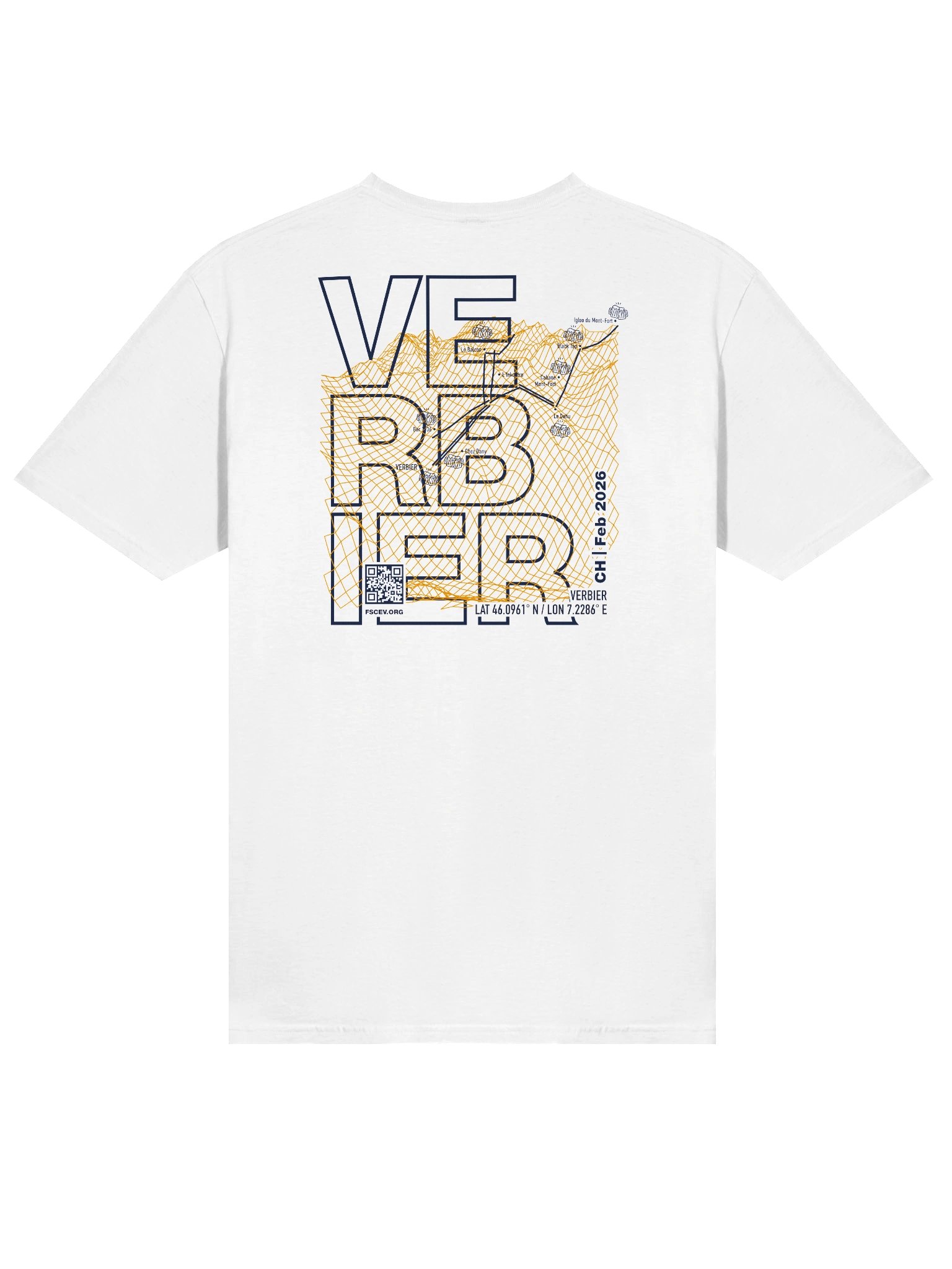 Verbier Coordinates & Resort white (front and back print) product image (4)