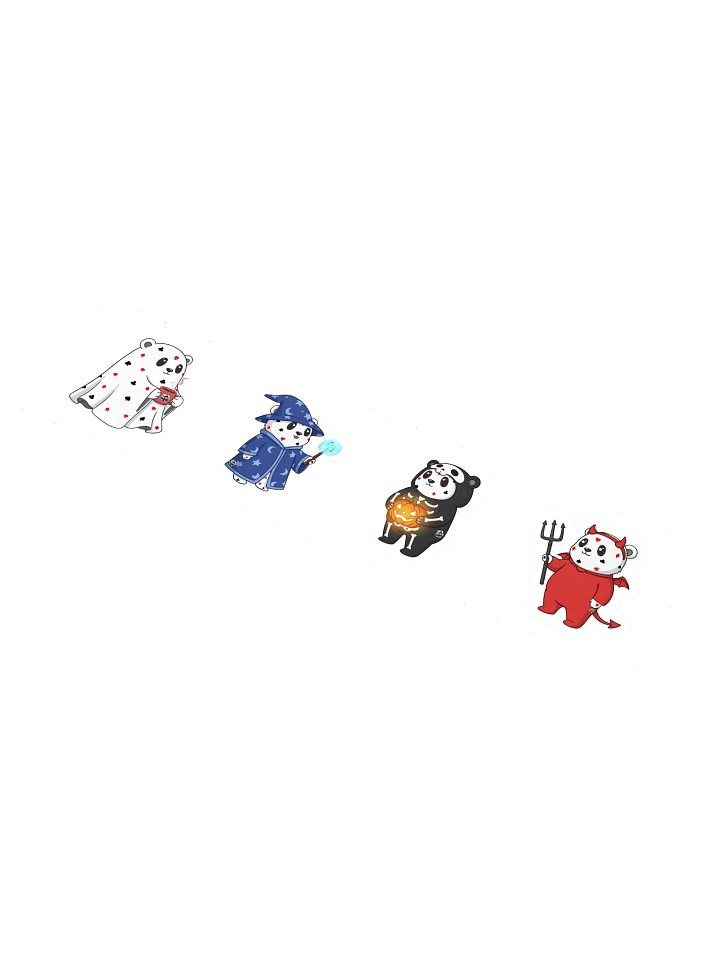 Beary Spooky Sticker Set product image (1)