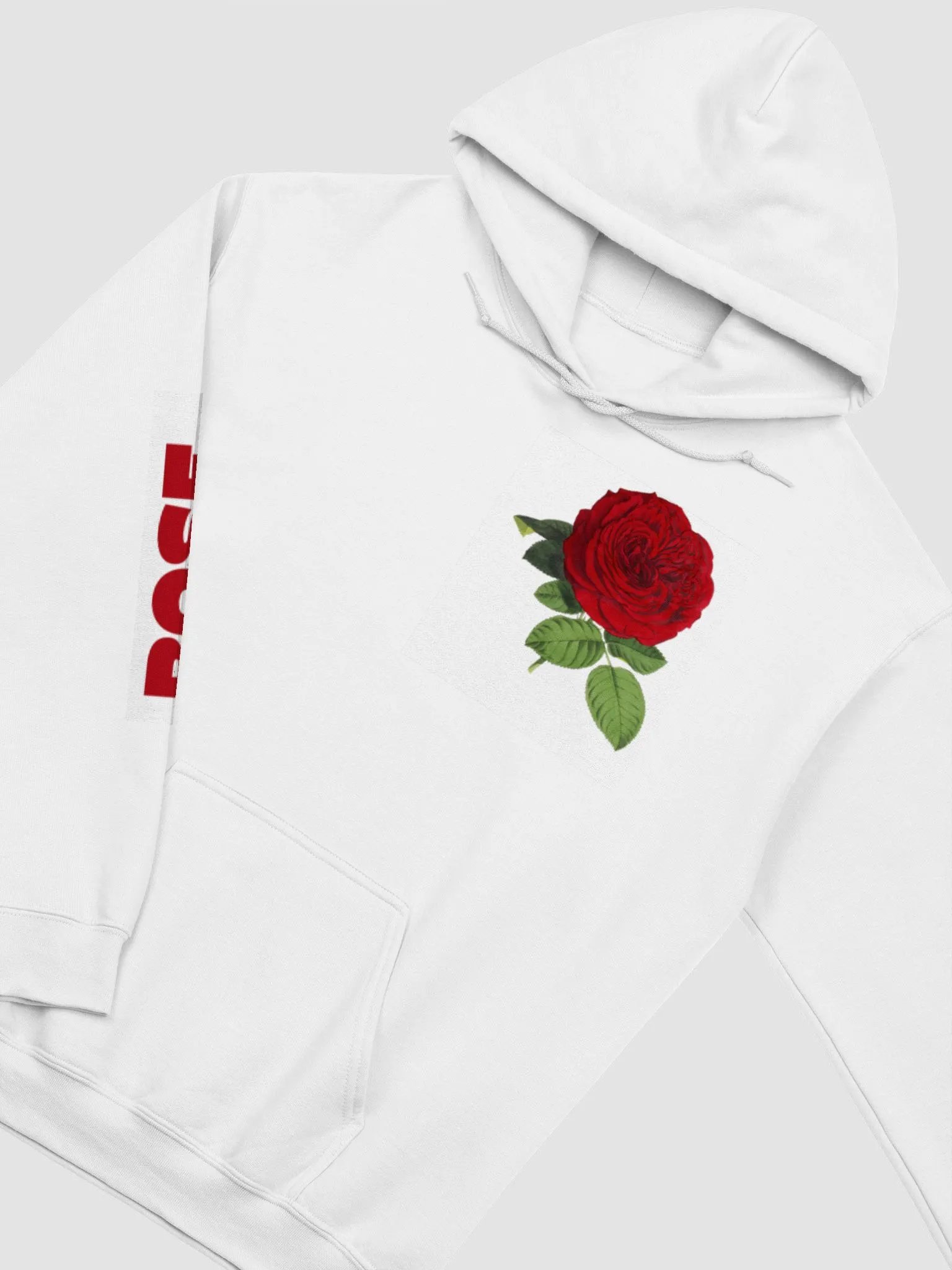 Bold Rose Vertical Hoodie product image (2)