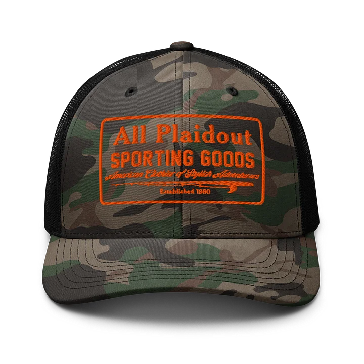 All Plaidout Sporting Goods Camouflage Hat product image (1)