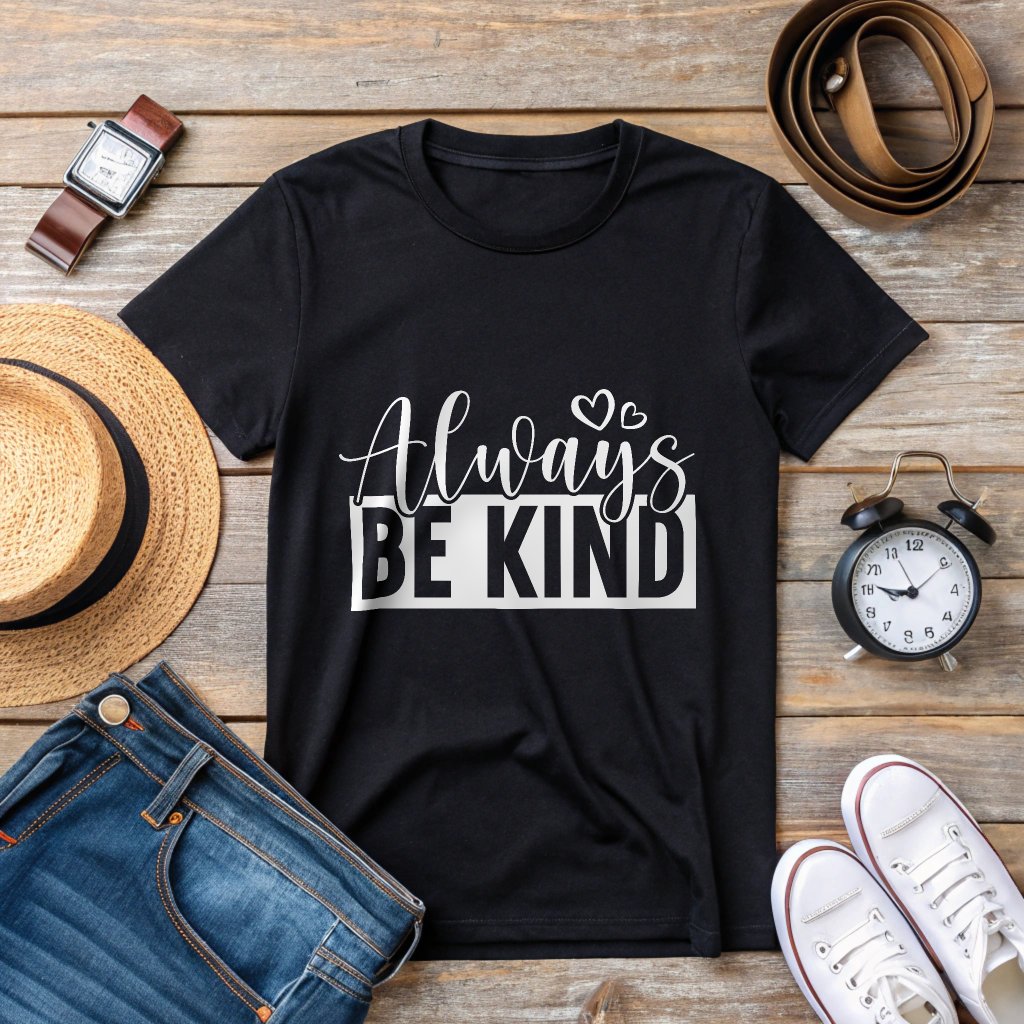 Always be Kind - Women's Black T-Shirt product image (2)
