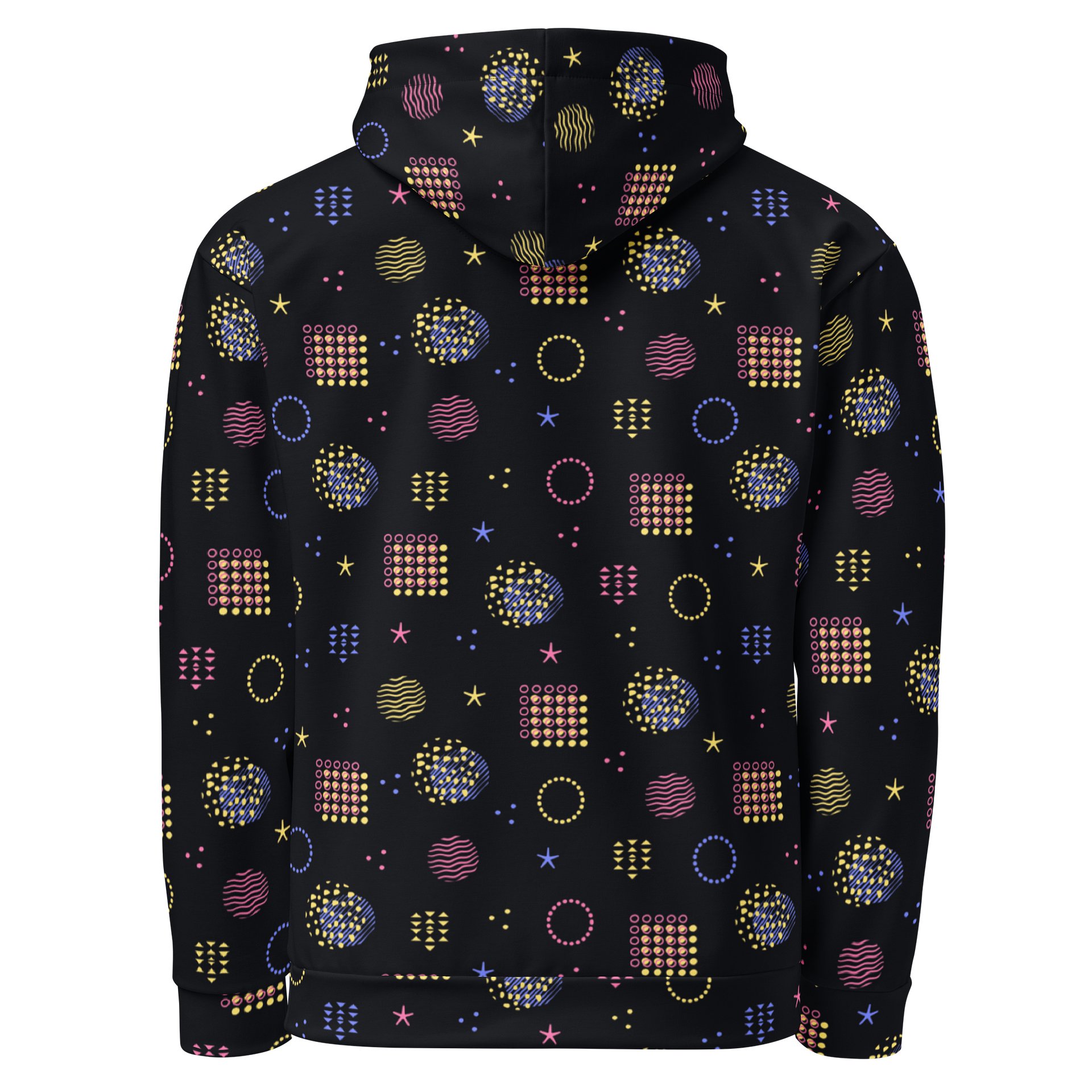 Comfortable Unisex Hoodie with Cosmic Geometry Print product image (3)