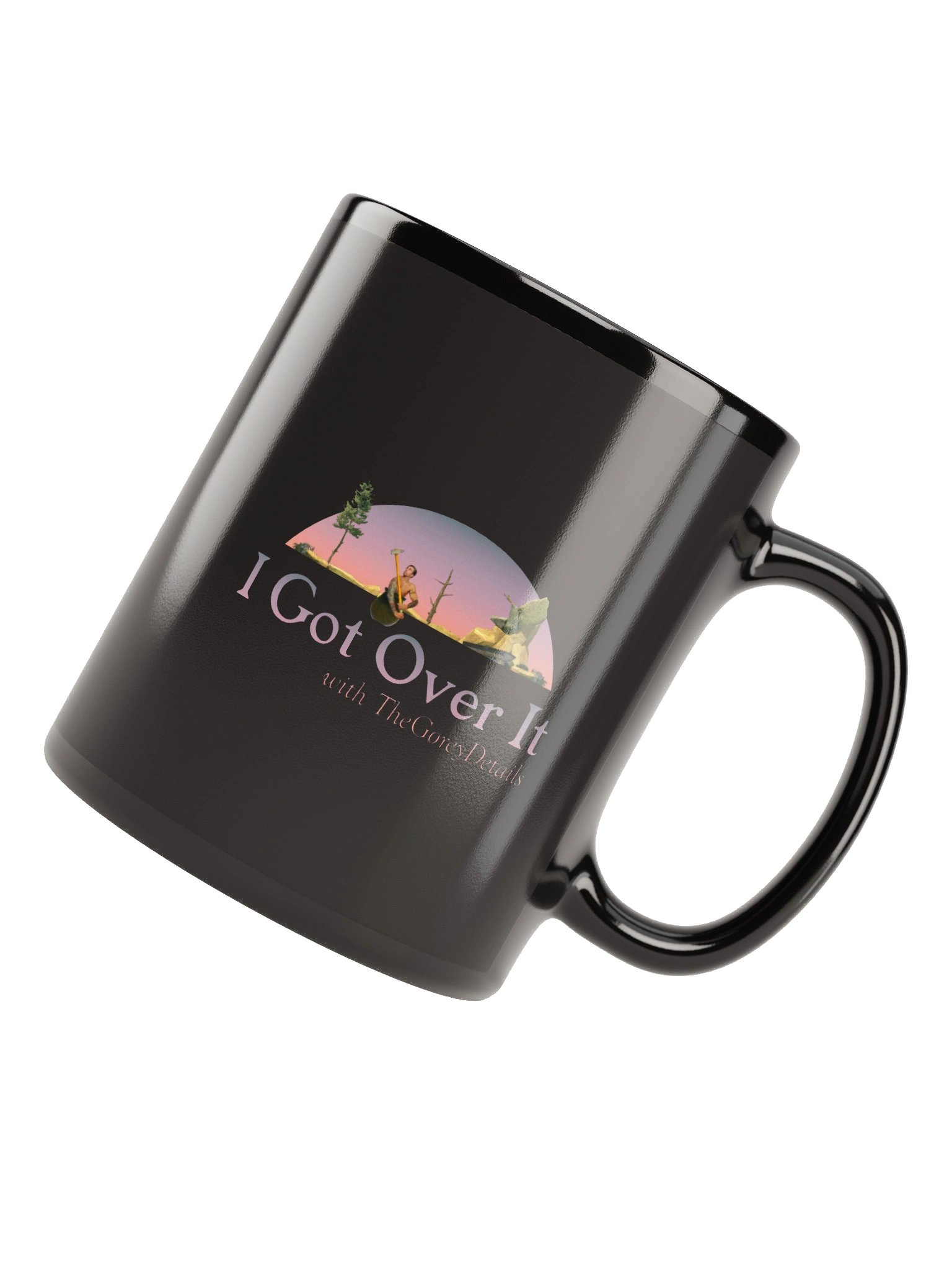 I Got Over It - Black Glossy Mug product image (12)