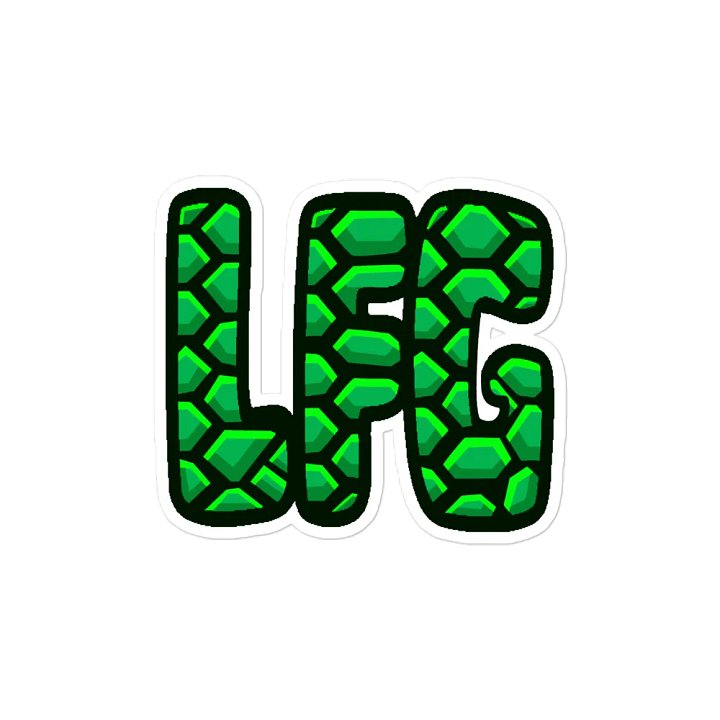 LFG Die-Cut Magnet product image (2)