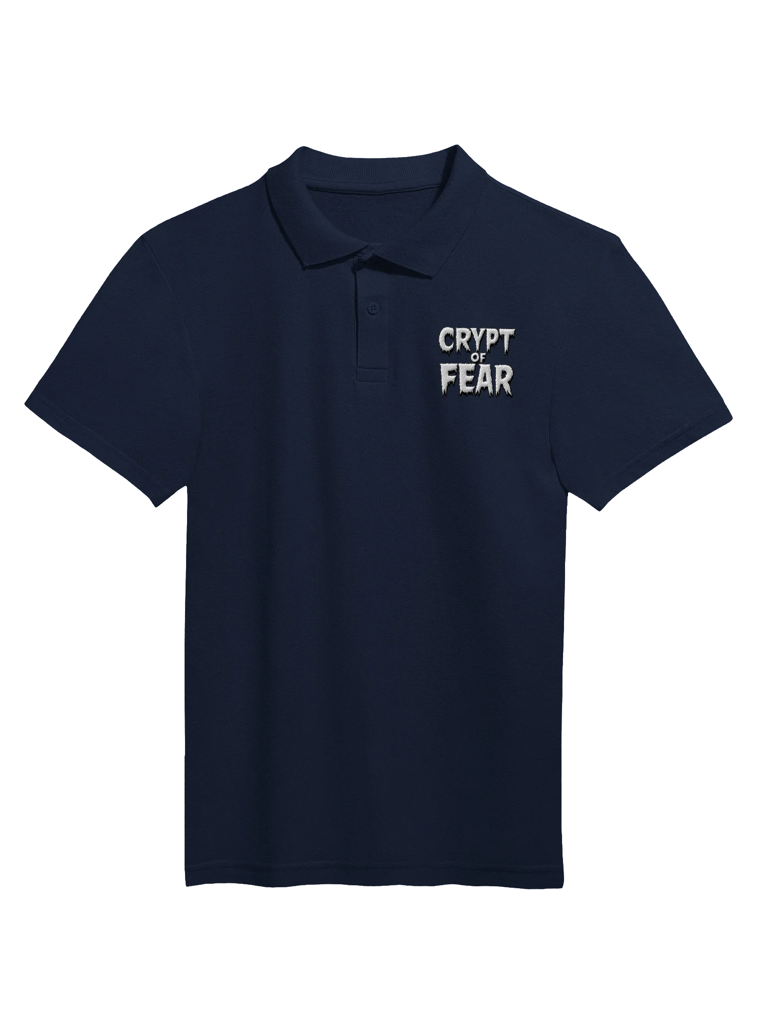 CRYPT OF FEAR Embroidered Polo product image (1)