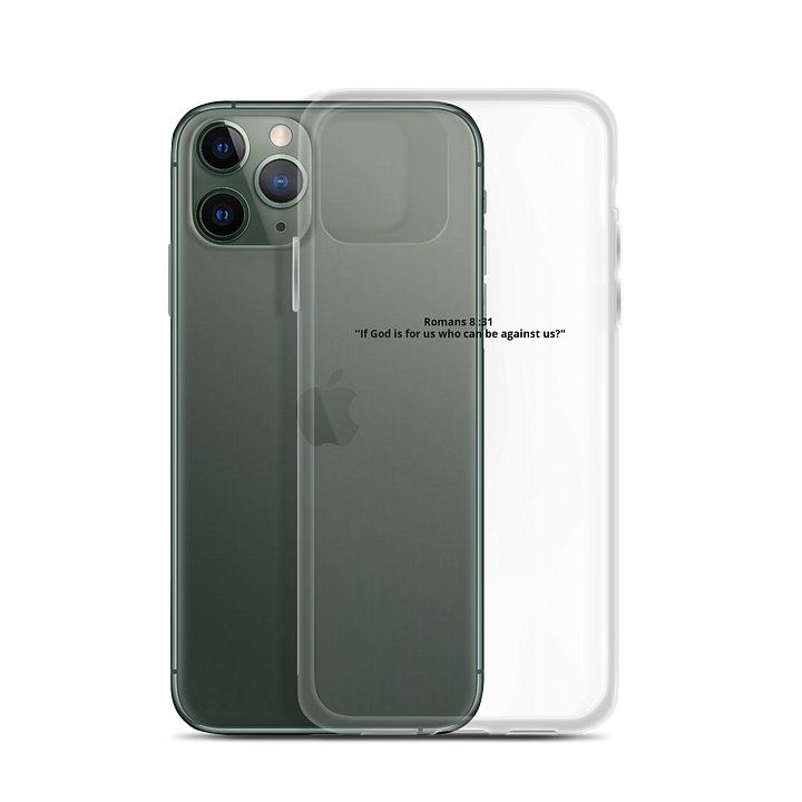 Iphone Clear Case With Bible verse product image (26)