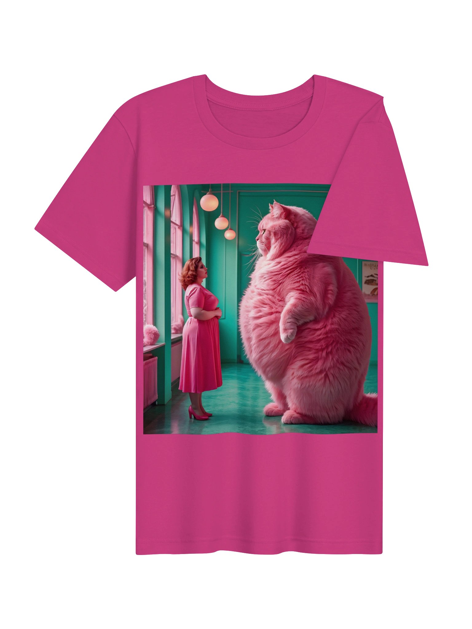 Pink Puss | Bella+Canvas Unisex Supersoft T-Shirt product image (34)