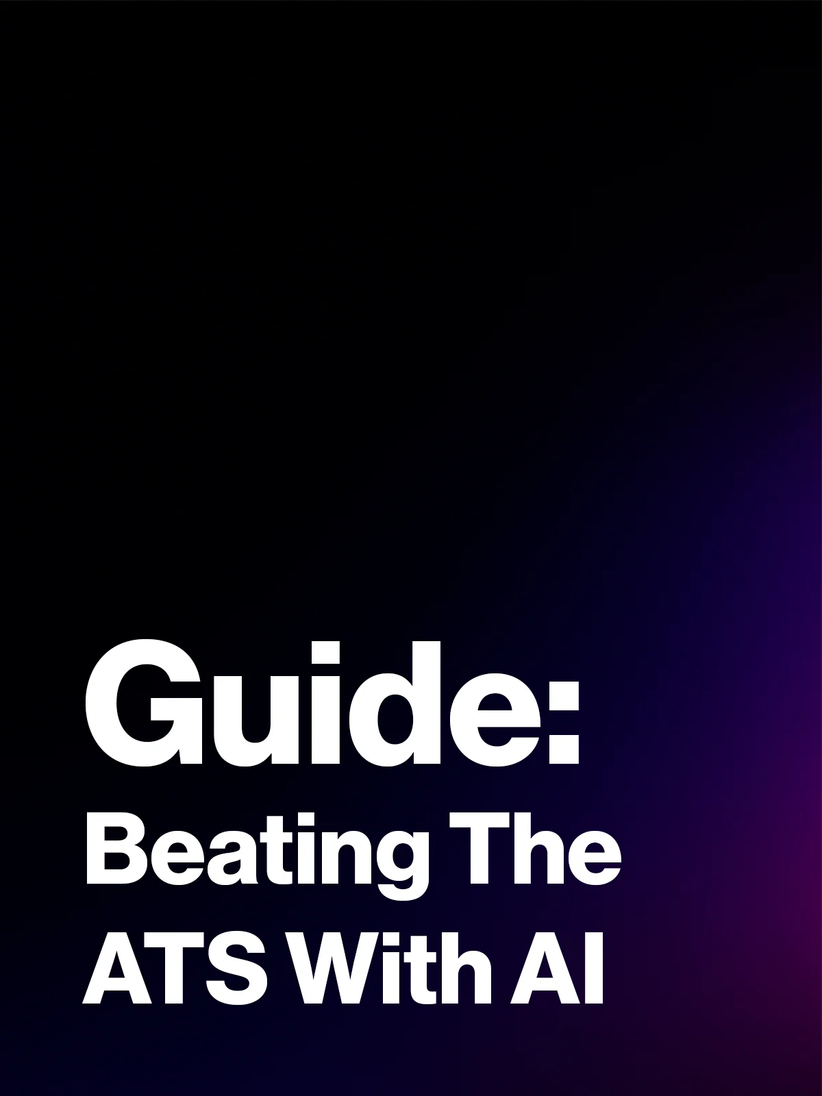 Guide: Beating the ATS with AI product image (1)
