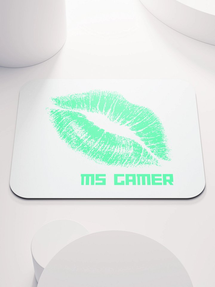 Ms Gamer Mwah Mouse Pad - White product image (1)