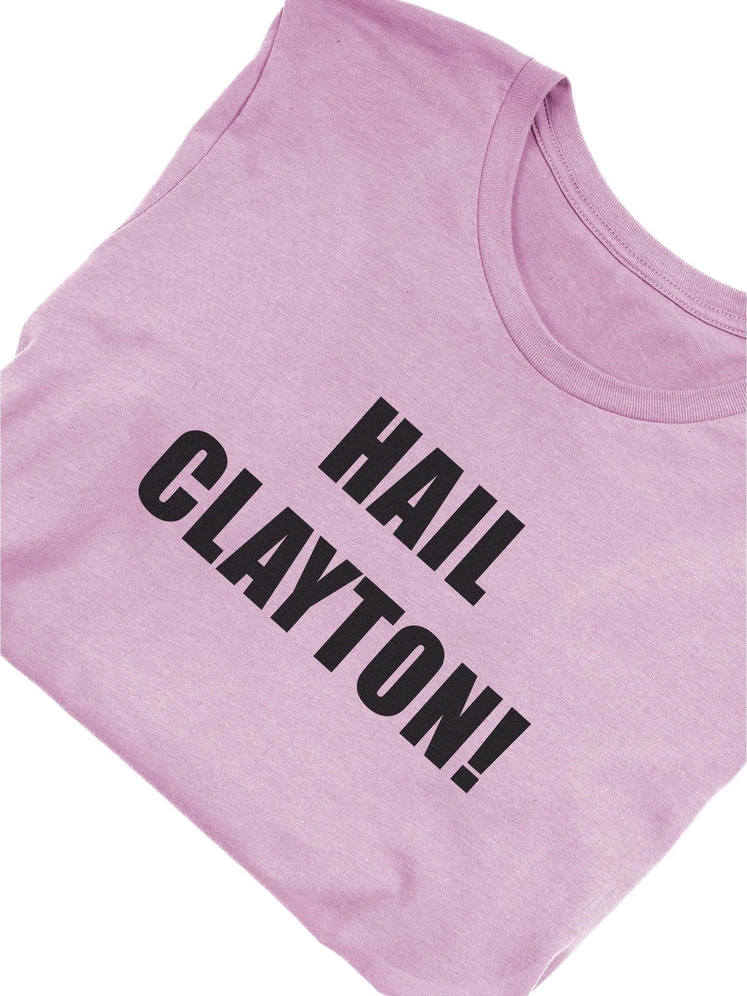"Red" HAIL CLAYTON! Super-Soft T-Shirt product image (5)