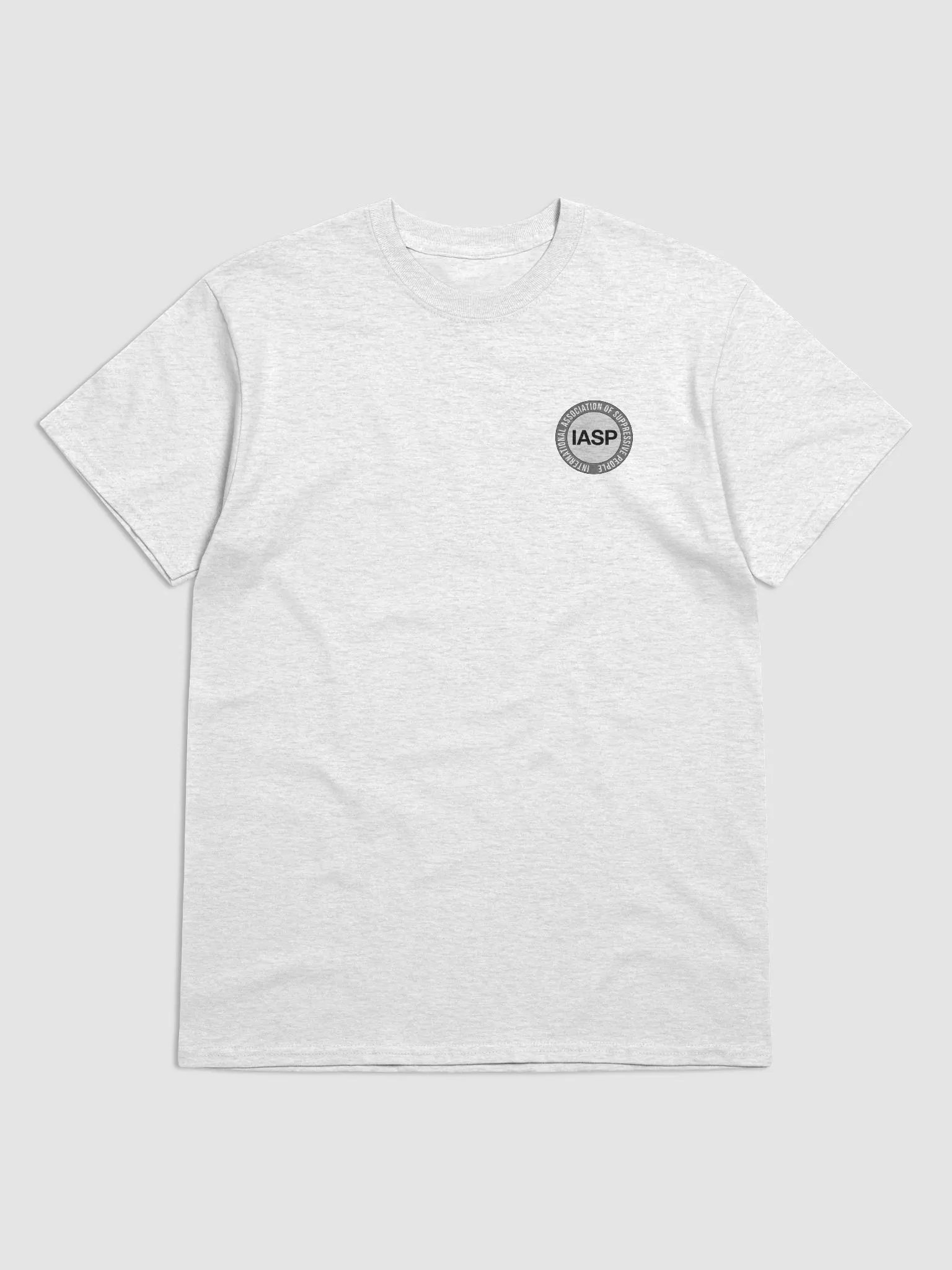 IASP (Dual Print) T-shirt product image (1)