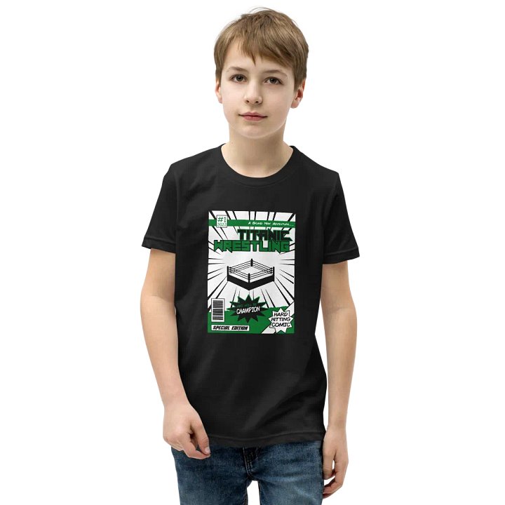 Kids Comic Book Tee - BLACK product image (1)