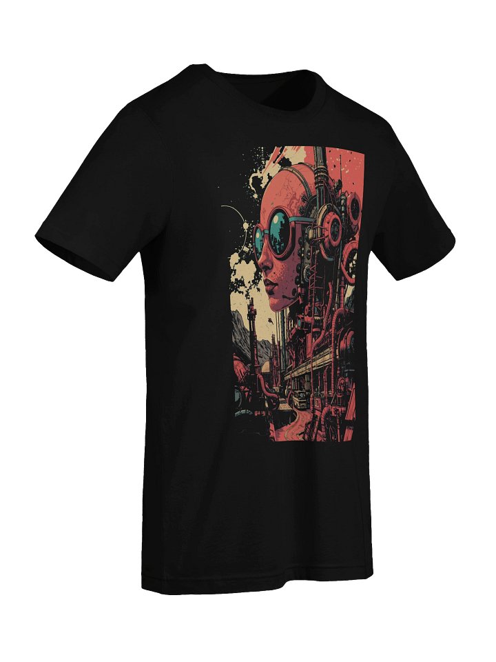 Retro-Futurist Mechanical Giant Lightweight T-Shirt product image (2)