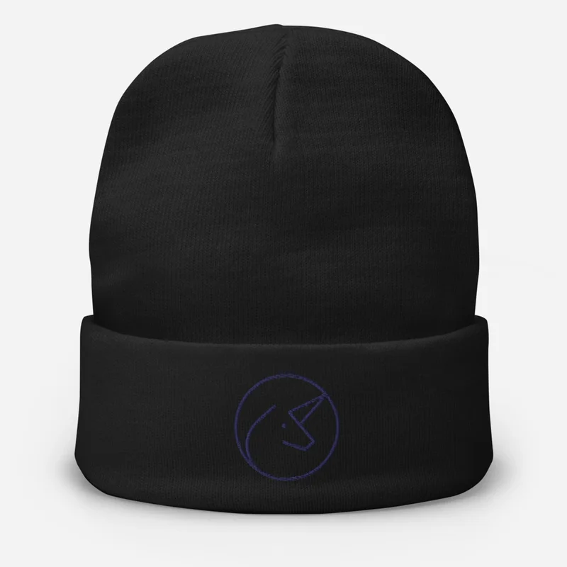 LuftyTV | Unisex Beanie (Black Logo) product image (1)