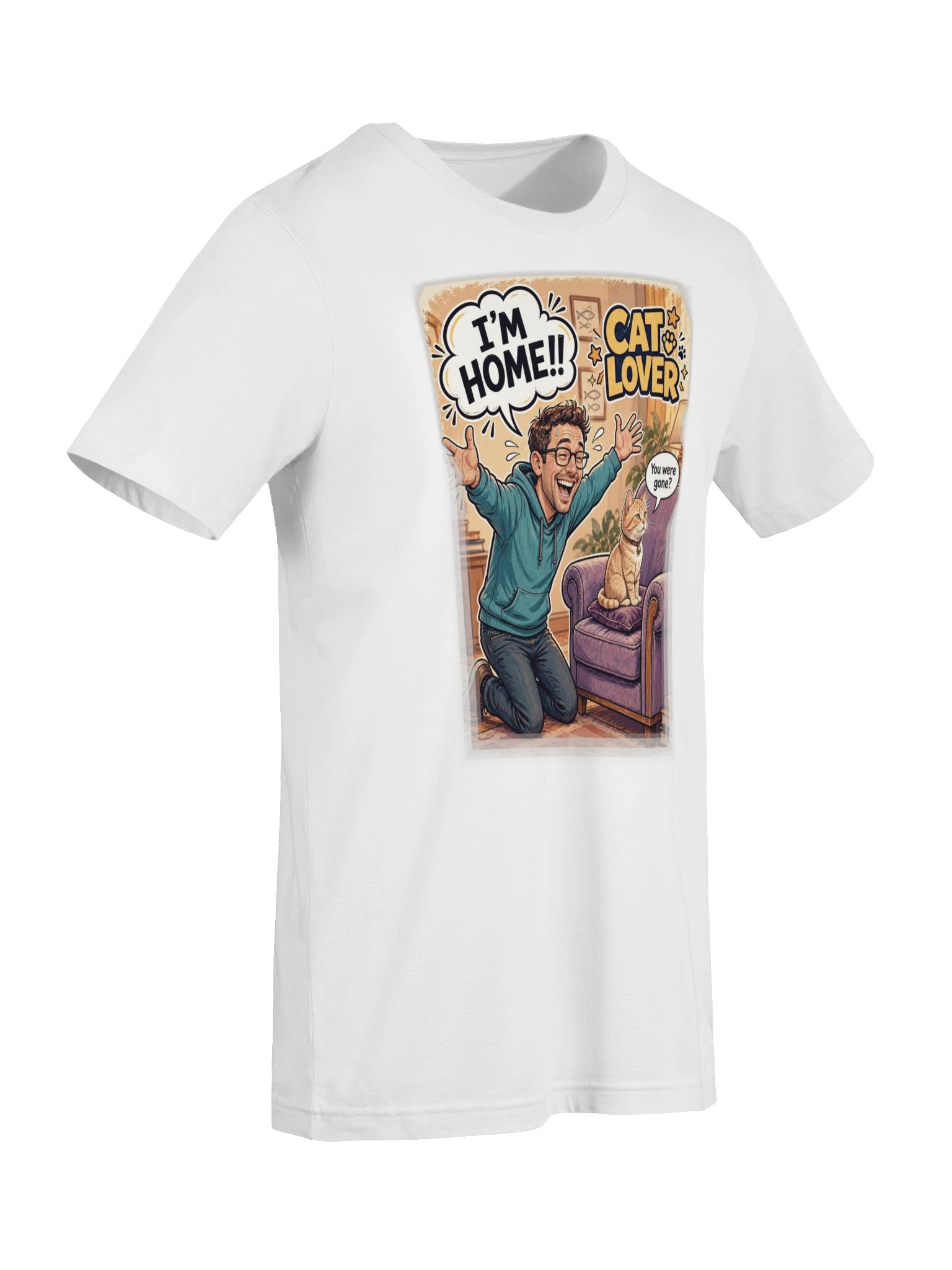 Cat Lover Bella+Canvas Unisex Jersey Tee product image (25)
