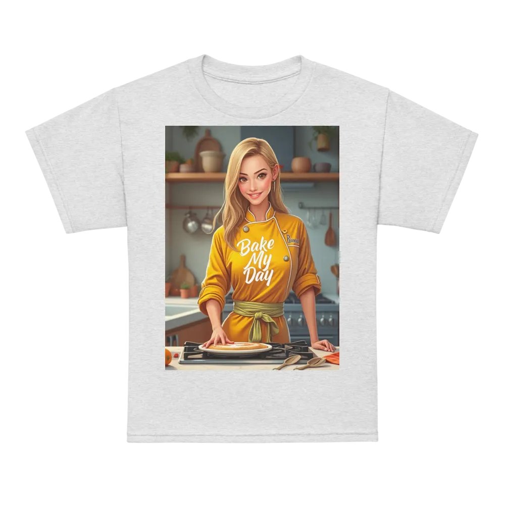 Bake My Day Youth Moisture-Wicking Tee product image (72)