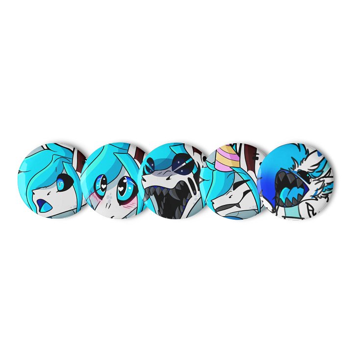 Spirit Emotes Pin Buttons product image (1)