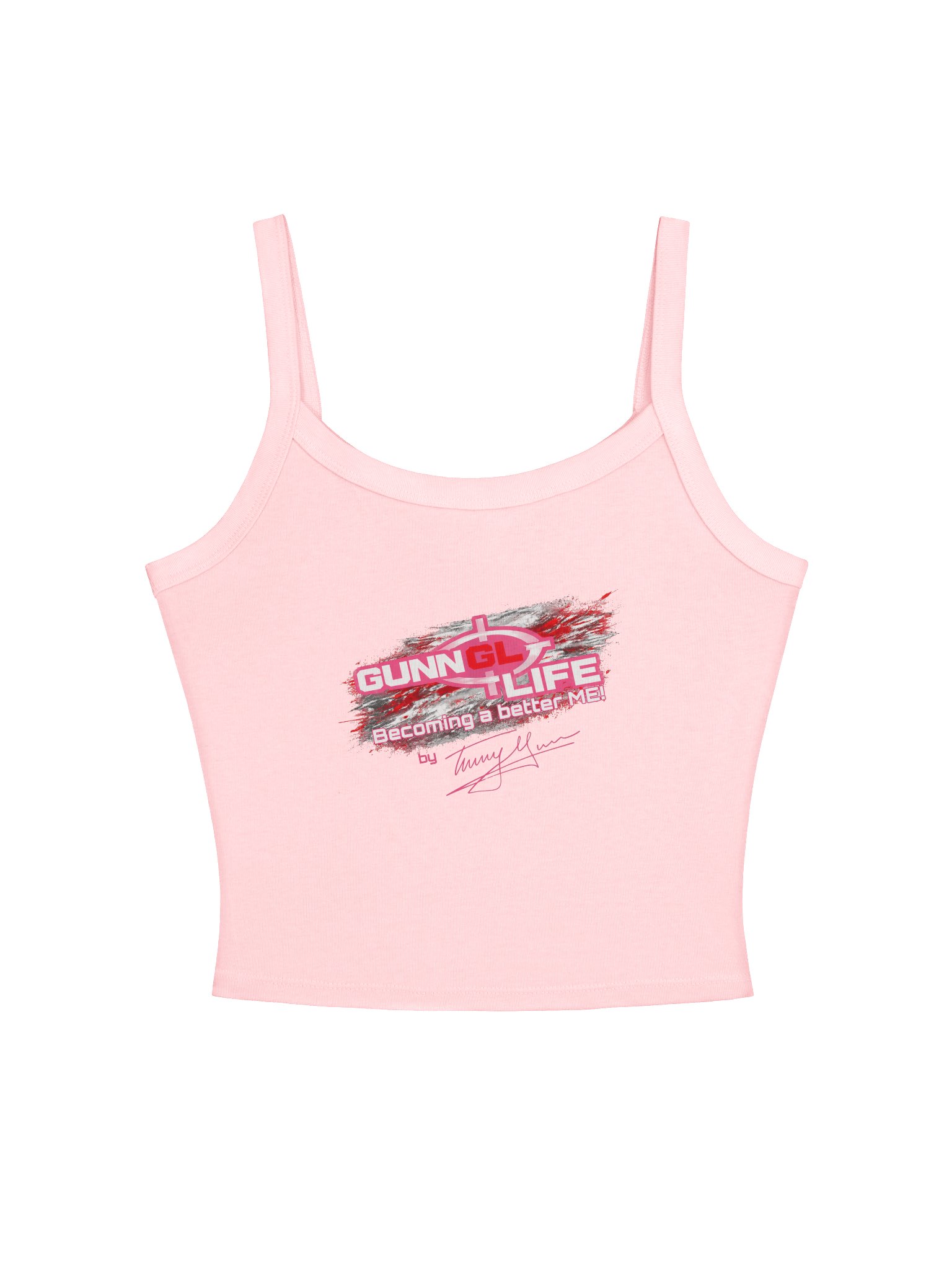 GunnLife Pink Women’s Tank Top by Tommy Gunn® product image (2)
