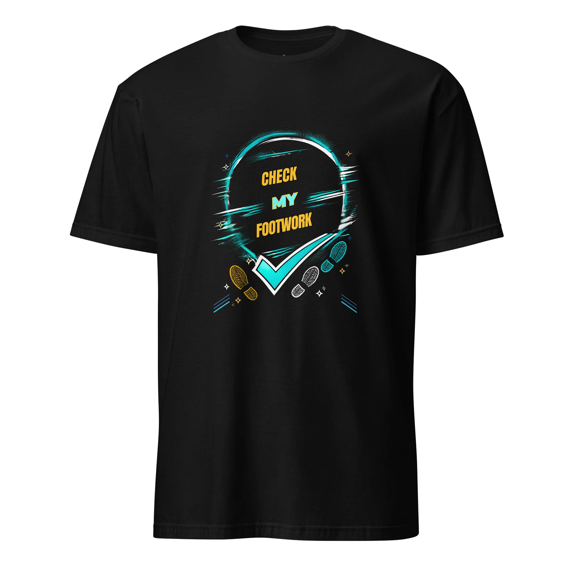 CHECK MY FOOTWORK GRAPHIC TEE product image (1)