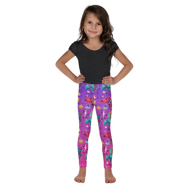 Whimsical Fantasia Kids Leggings product image (1)