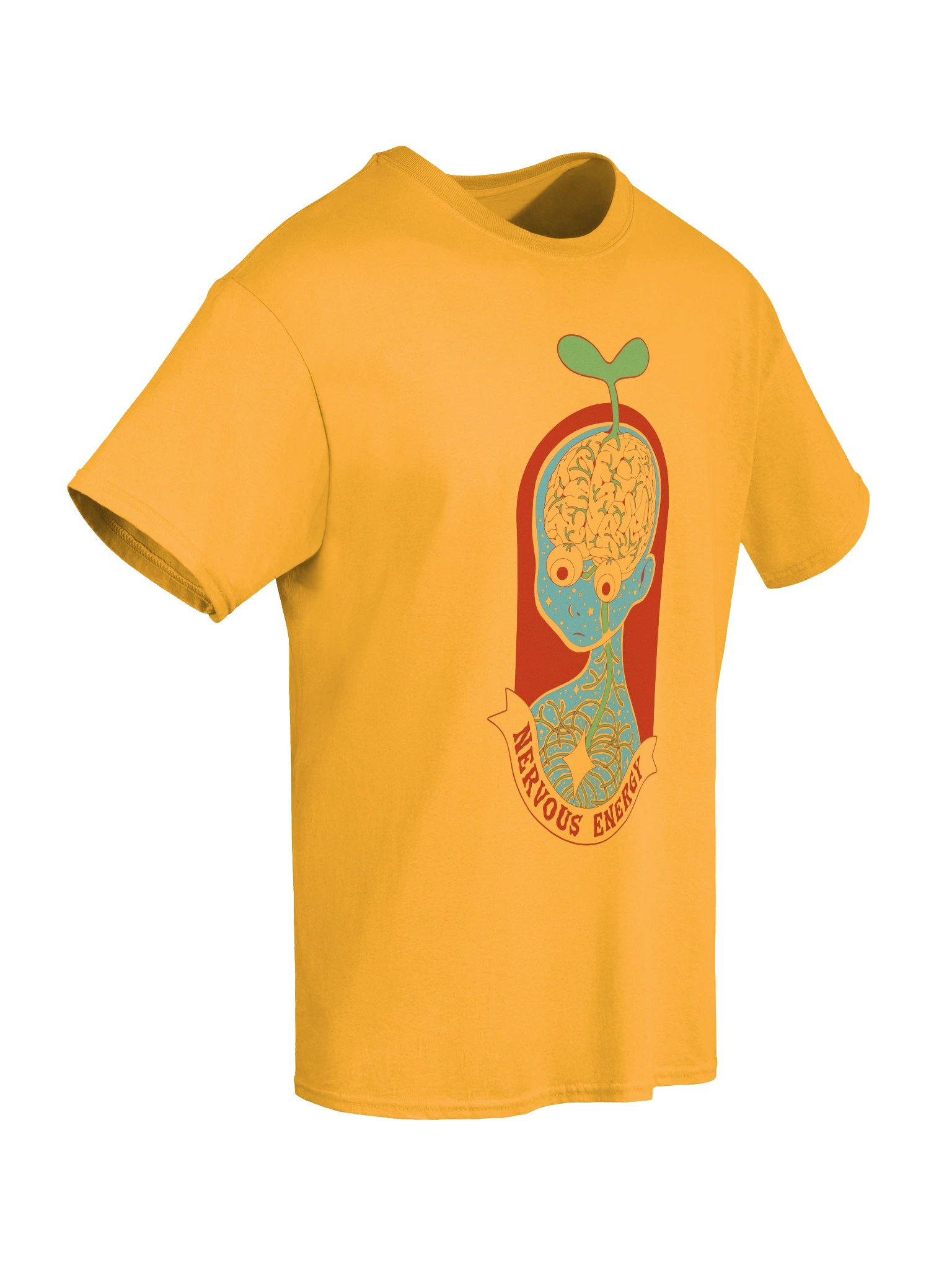 Alt Nervous Energy - Tee - Yellow product image (16)