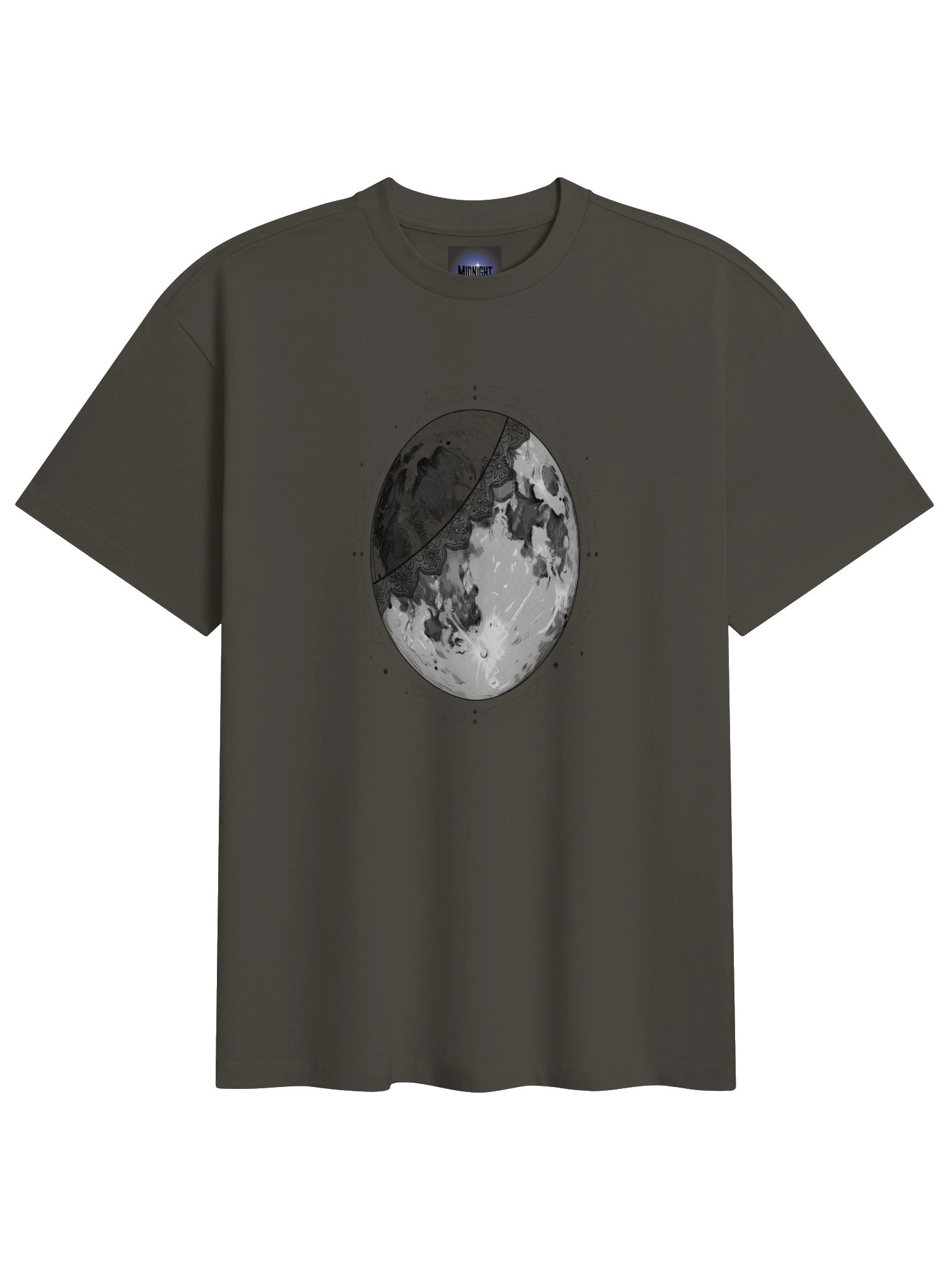 Luna Dividia // The Celestial Eclipse Heavyweight Tee product image (3)