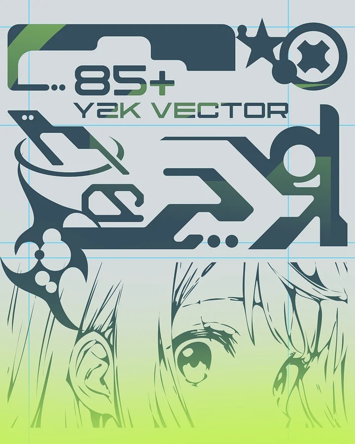 FREE 85+ Y2K VECTORS product image (1)