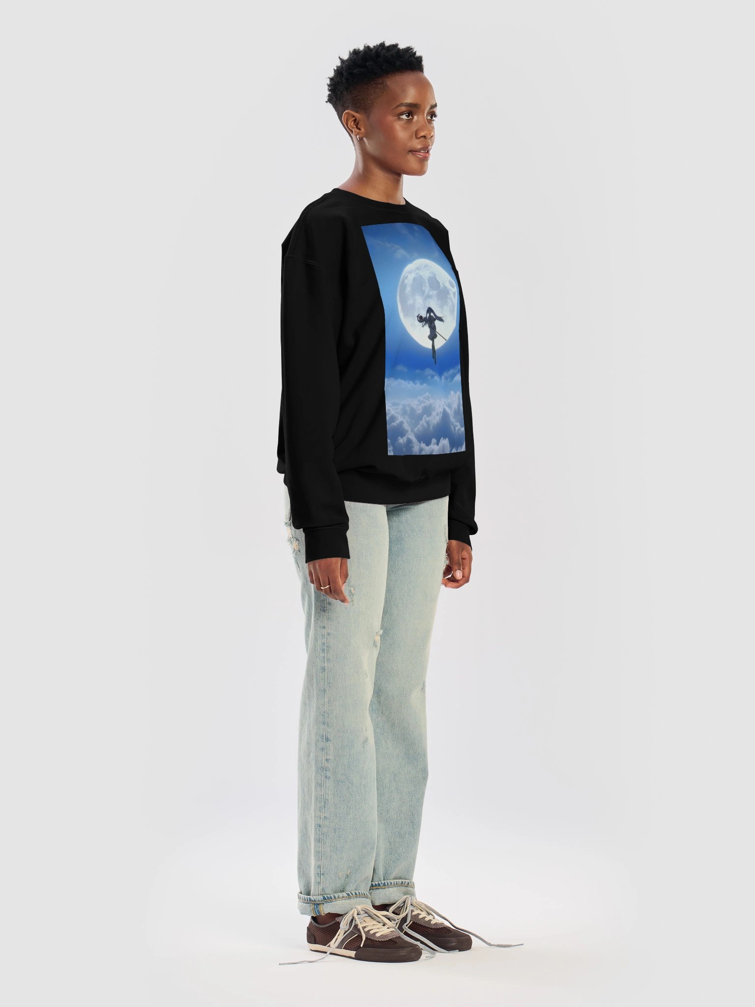 Moonlit Staff Warrior Crewneck product image (11)