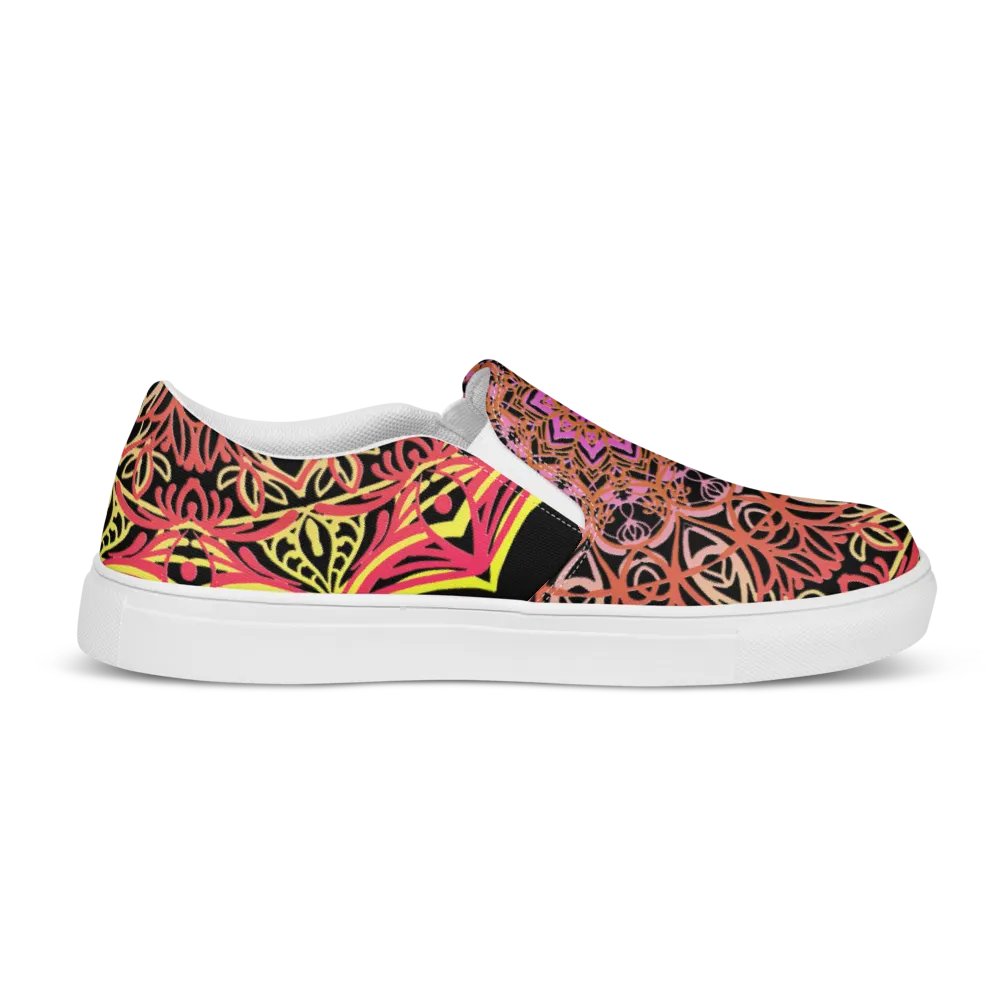 Radiant Mandala Slip-On Shoes product image (11)