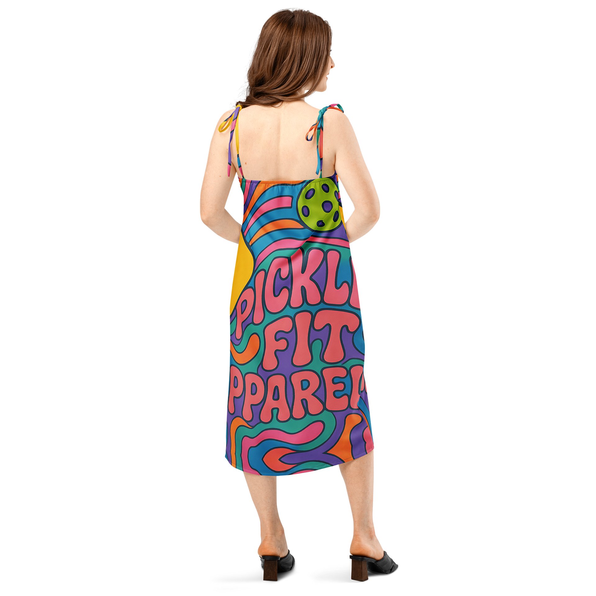 Pickle Fit Apparel All-Over Print Slip Dress product image (6)