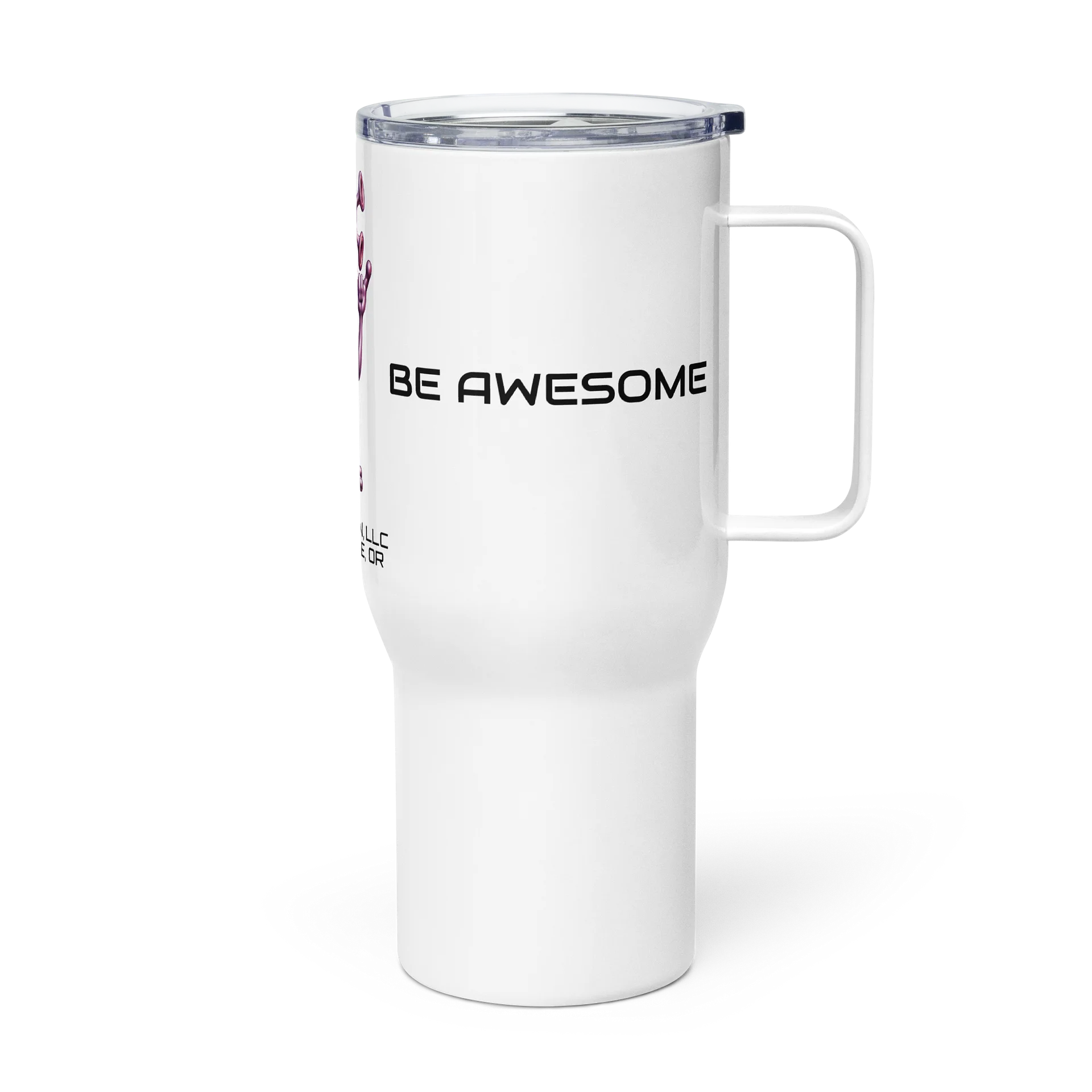 3 Eyed Alien — LUCYLIEN Travel Tumbler — Hang Loose / Be Awesome product image (3)