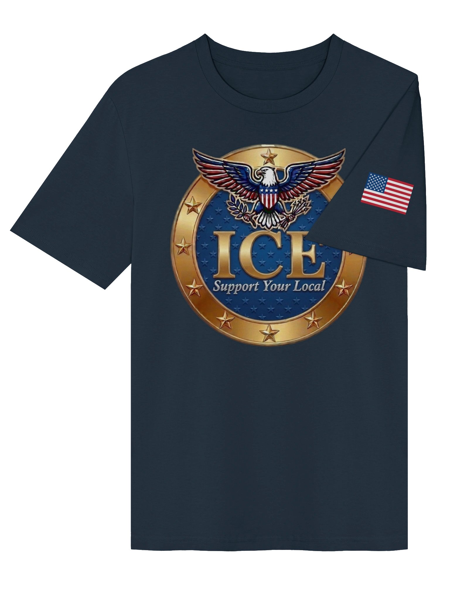 Support ICE - Eagle Emblem T-Shirt (Unisex) product image (23)