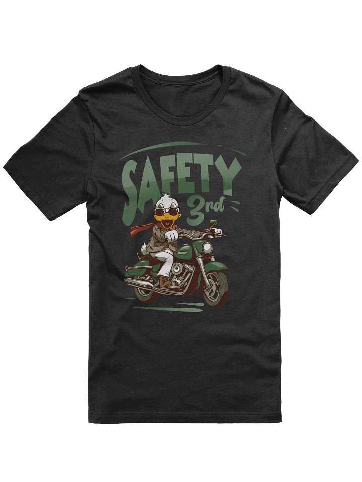 Safety 3rd - Funny Bike T-shirt product image (1)