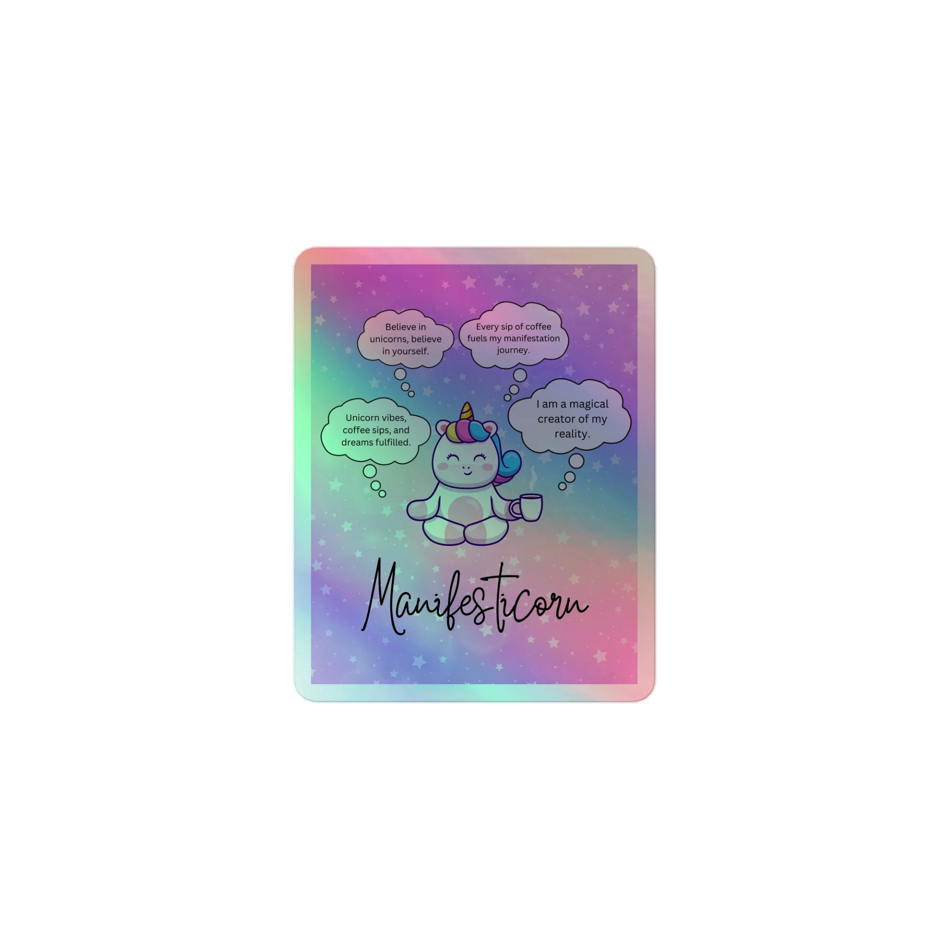 Manifesticorn Motivational Sticker Sheet product image (1)