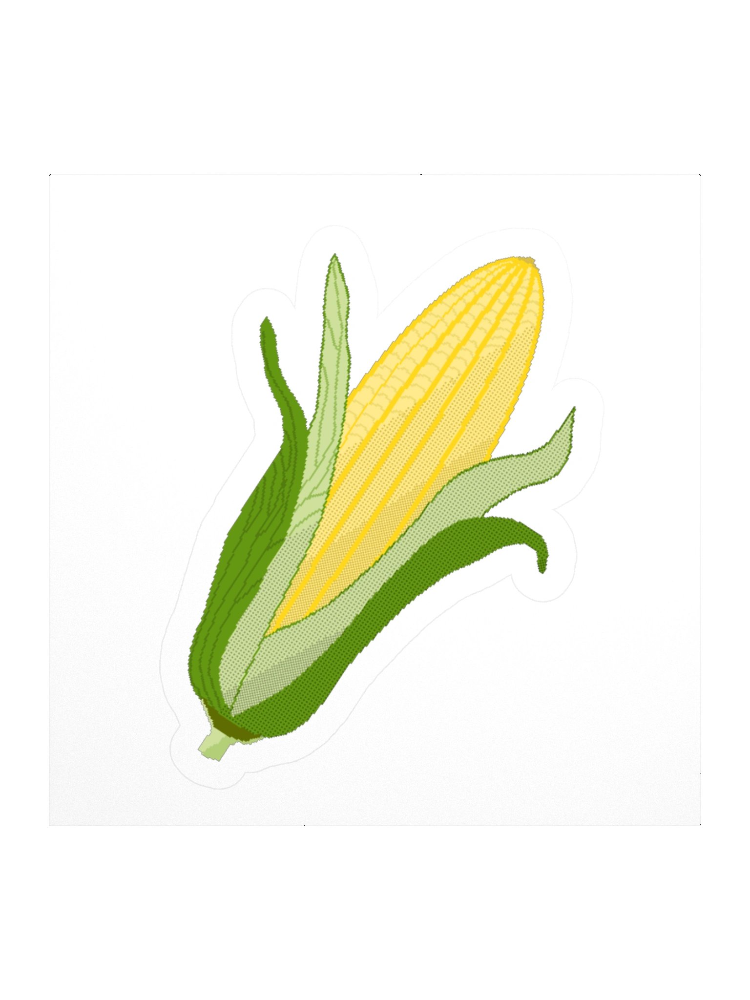 CORN 3"x3" Sticker product image (1)