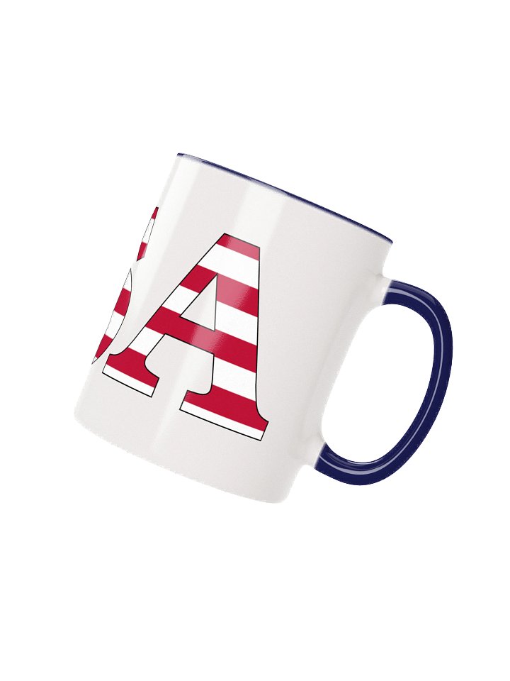 Two-tone Ceramic Mug-USA Flag product image (22)