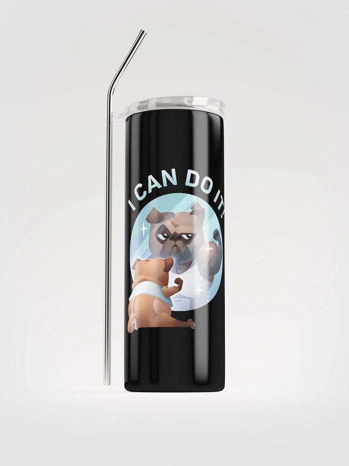 I Can Do It! Stainless Steel Tumbler product image (1)