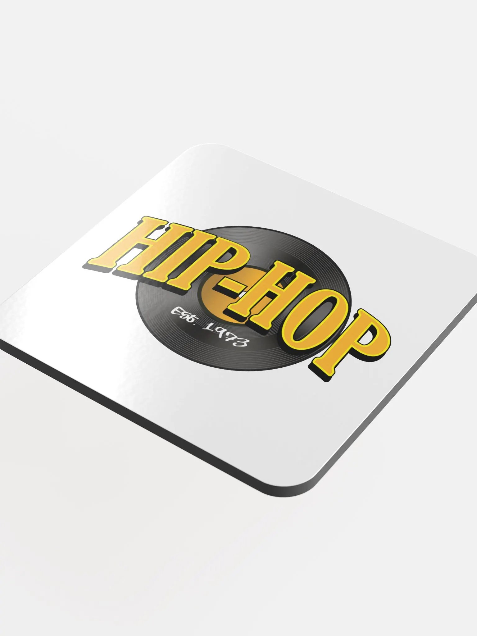 Hip-Hop 1973 - Glossed Cork Coaster product image (4)
