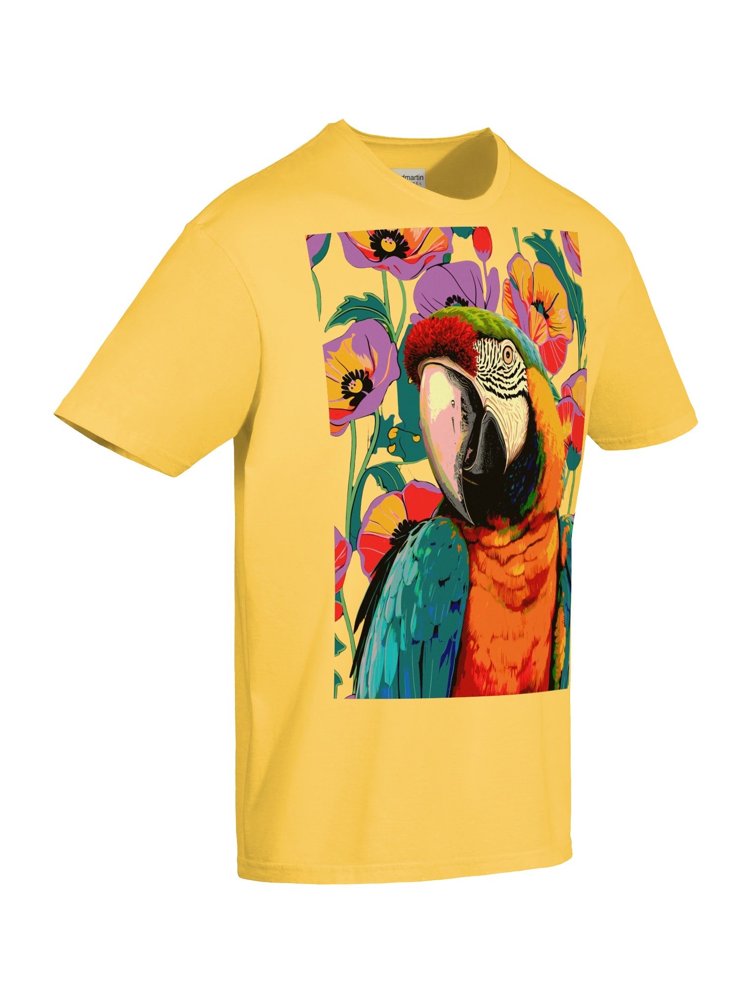 Vibrant Parrot Floral Tee product image (76)