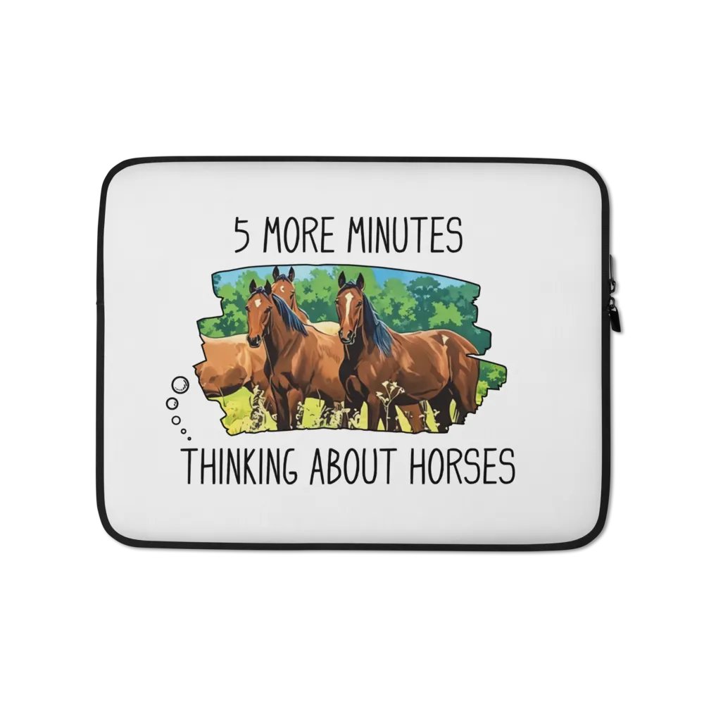 Funny Horses Laptop Sleeve product image (1)
