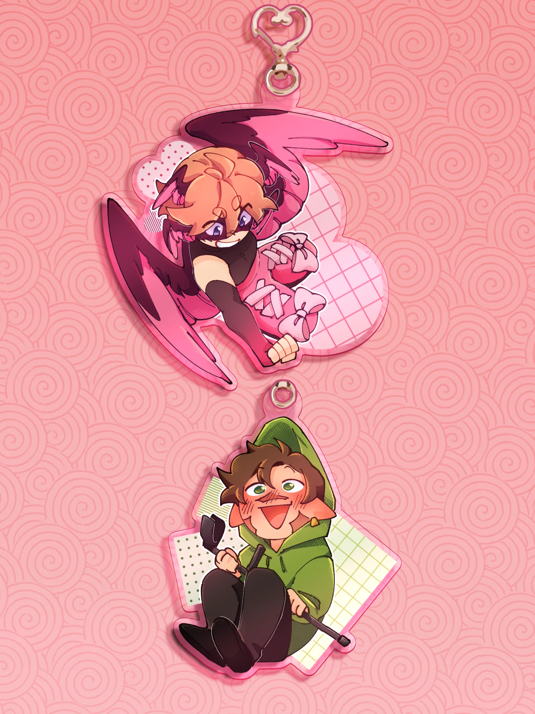 Scarred Heart ! Connection Charm VERSION 1 product image (1)
