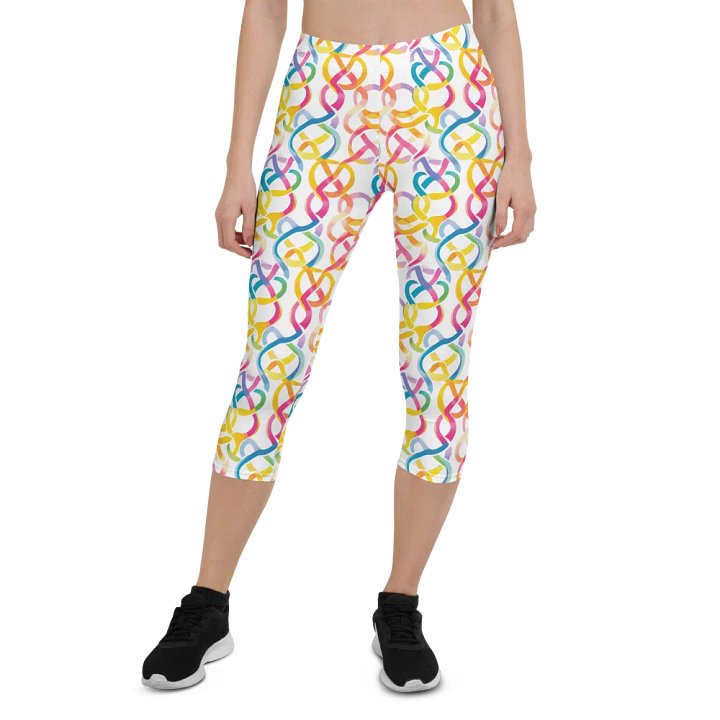 Neurodivergent Links Capris product image (1)