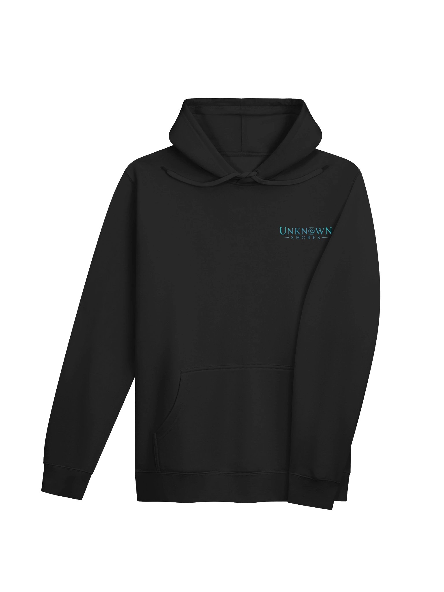 Unknown Shores Minimal Teal Logo Hoodie product image (13)