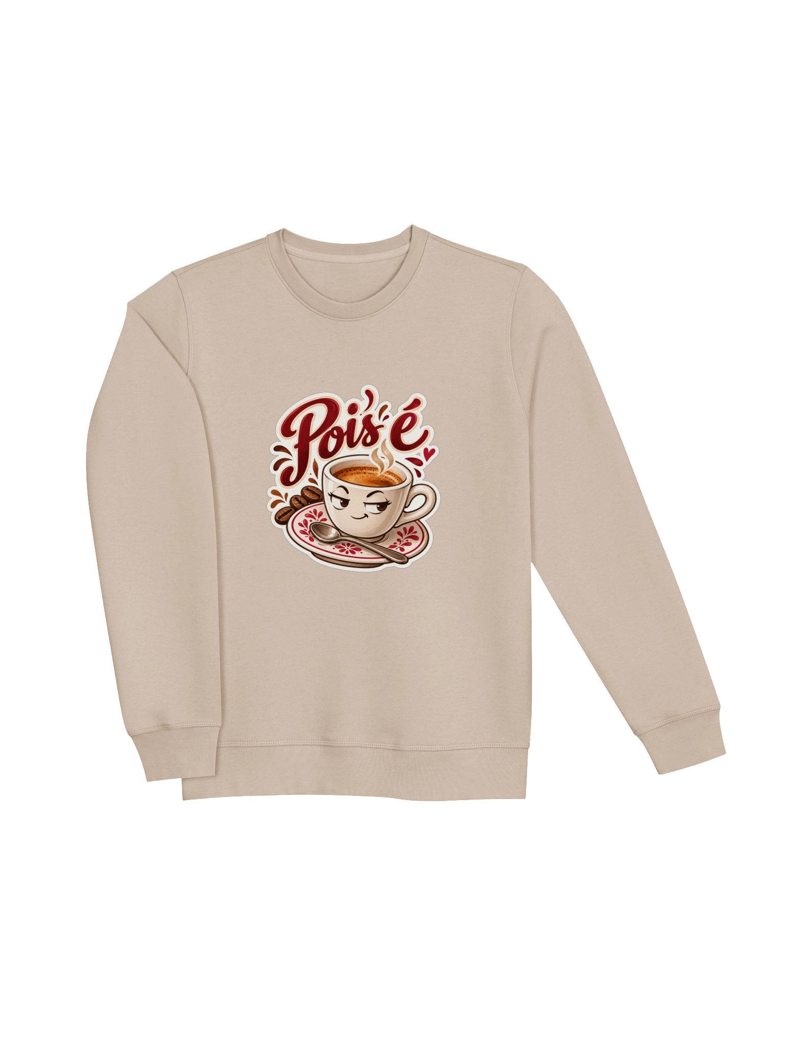 Pois É – Portuguese Saying Coffee Sweatshirt product image (3)
