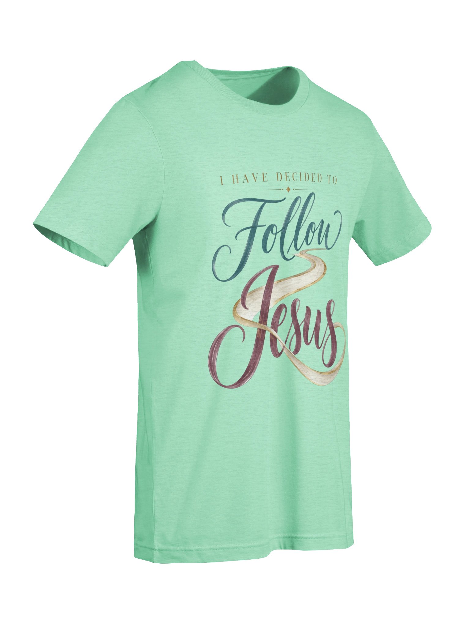 I Have Decided to Follow Jesus Christian T-Shirt - Faith-Based Graphic Tee product image (9)