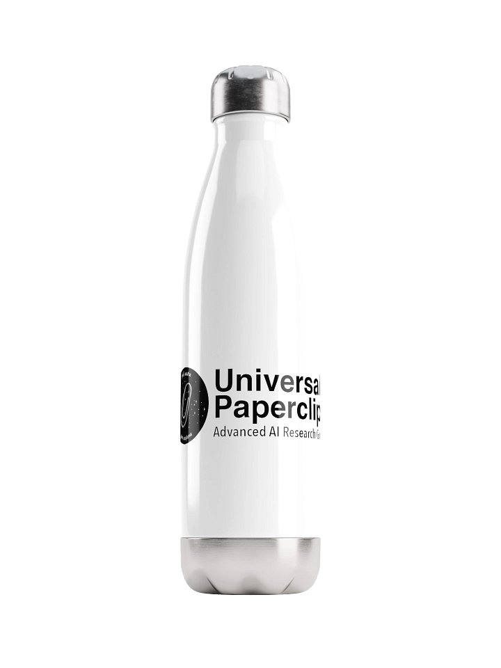 Universal Paperclips Employee Water Bottle product image (1)