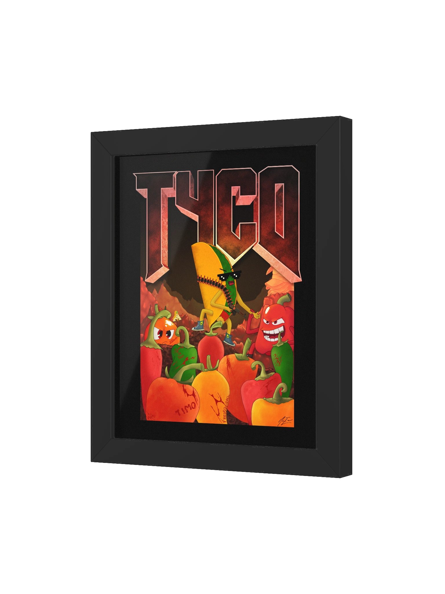 t4c0 Doom Print product image (3)