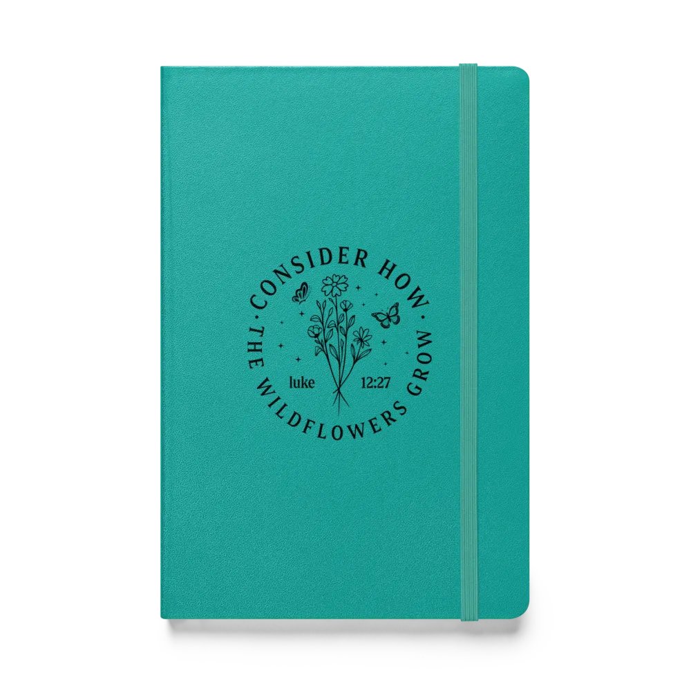 Consider How the Wildflowers Grow Hardcover Notebook product image (2)